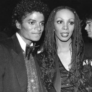 Michael Jackson and Donna Summer attend event in 1982